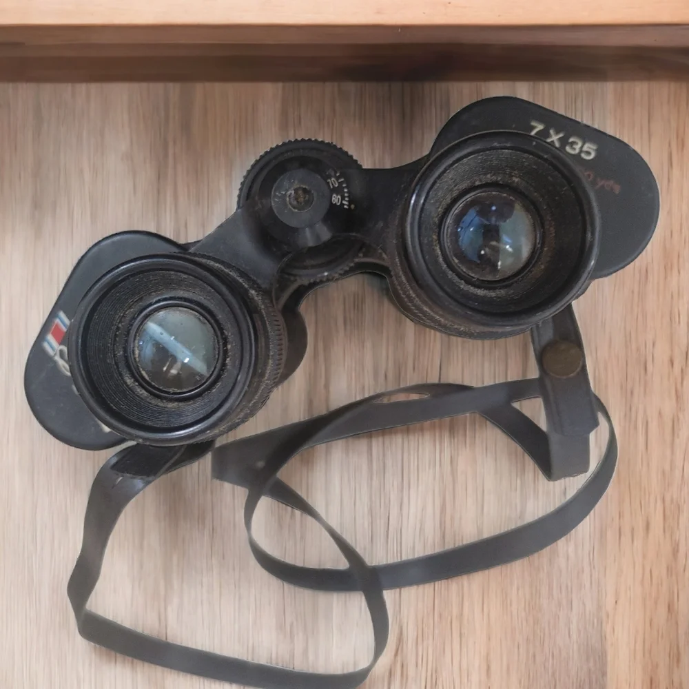 Vintage Binolux 7 x 35 japanese binoculars 50s-60s